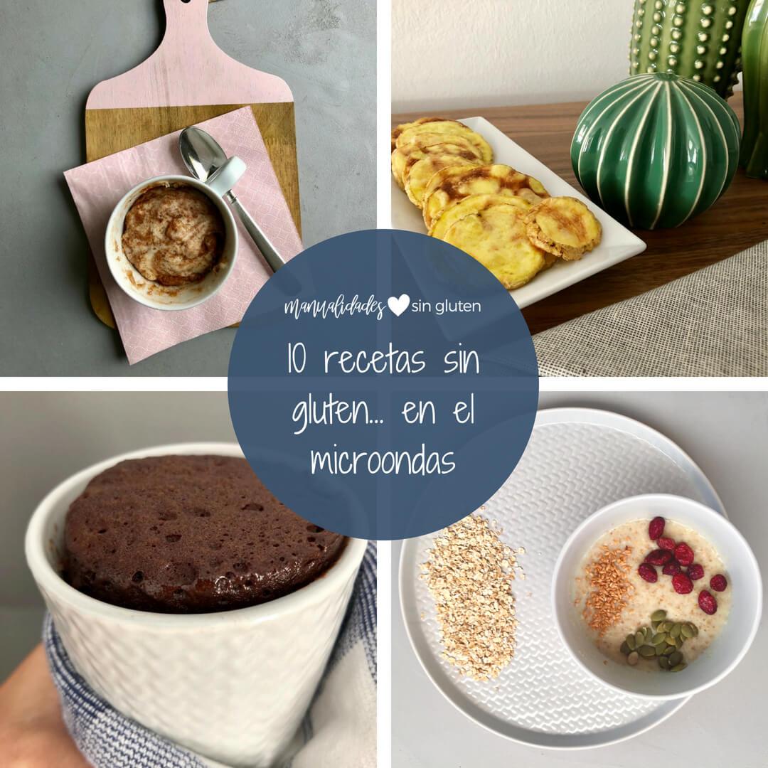 10 recetas sin gluten en el microondas