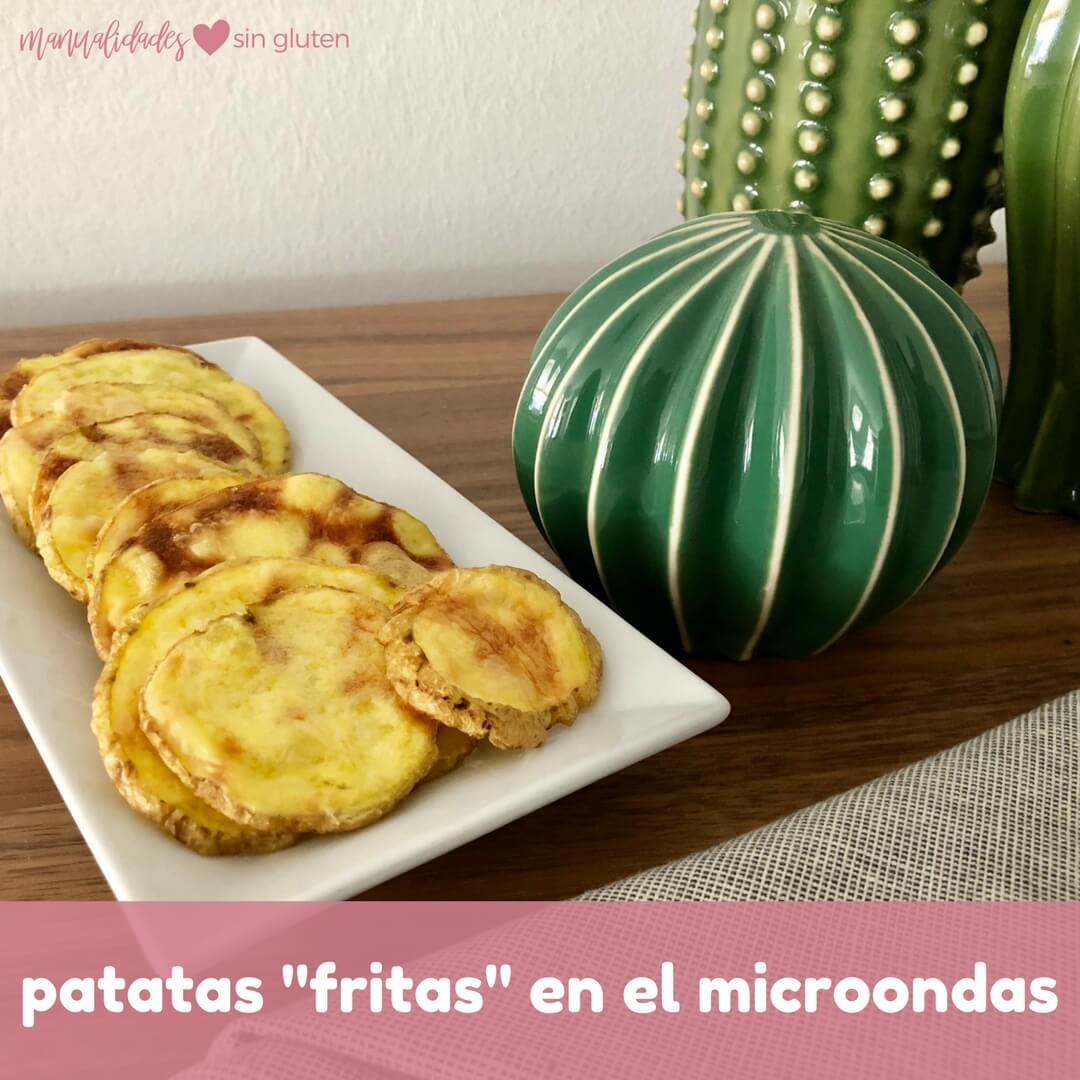 patatas fritas en el microondas
