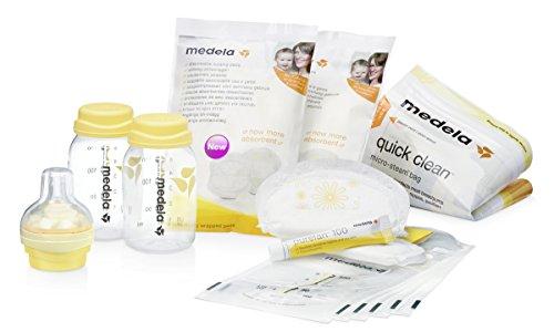 Kit inicial recién nacido Medela con complementos para la lactancia materna