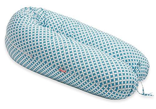 Almohada universal para el embarazo y lactancia de Stamp, incluye funda en varios diseños azul Pick Tourquoise