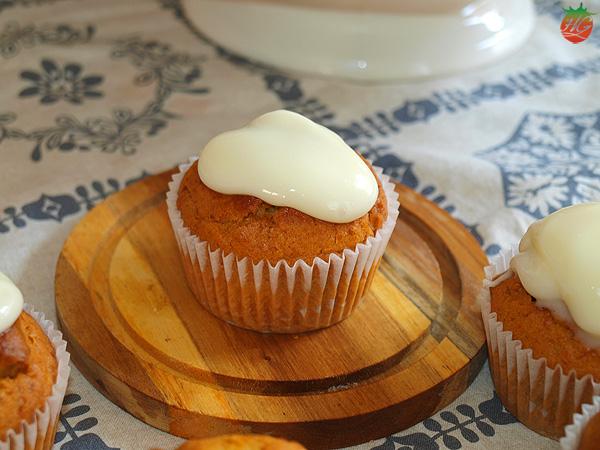 Magdalenas de zanahoria y pistacho HortoGourmet