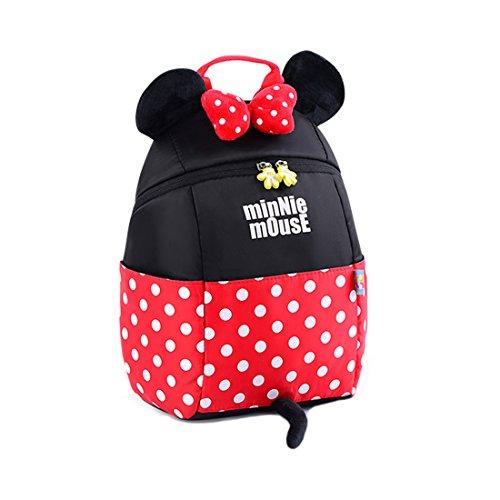 Disney Kids Backpack Mickey Mouse Schoolbags Backpack for Toddler (minnie)