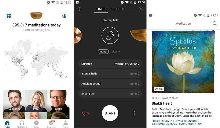 Mindfulness las mejores apps para Android en español gratis aplicaciones de relajación y meditación para descargar en el móvil