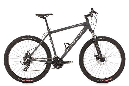 KS Cycling MTB Hardtail GTZ 3850 - Bicicleta de montaña, color antracita, ruedas 27,5", cuadro 51 cm