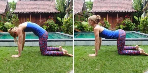postura de yoga para la espalda