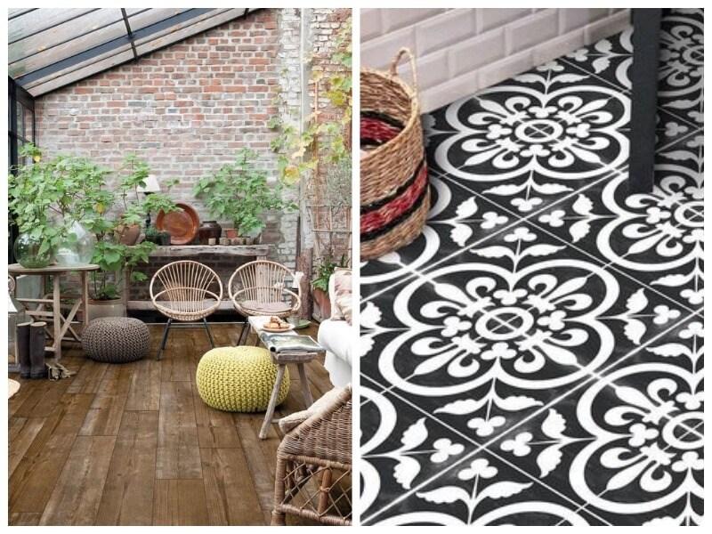 suelos de exterior de vinilo