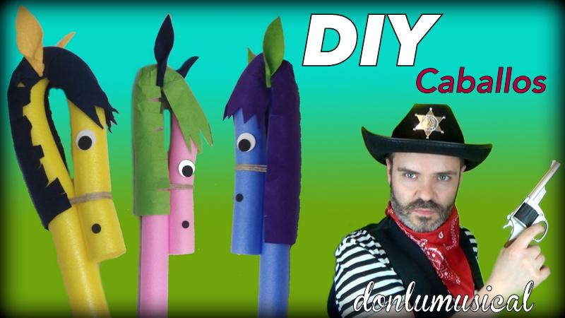 diy caballo disfraz oeste niño niña vaquero vaquera donlumusical