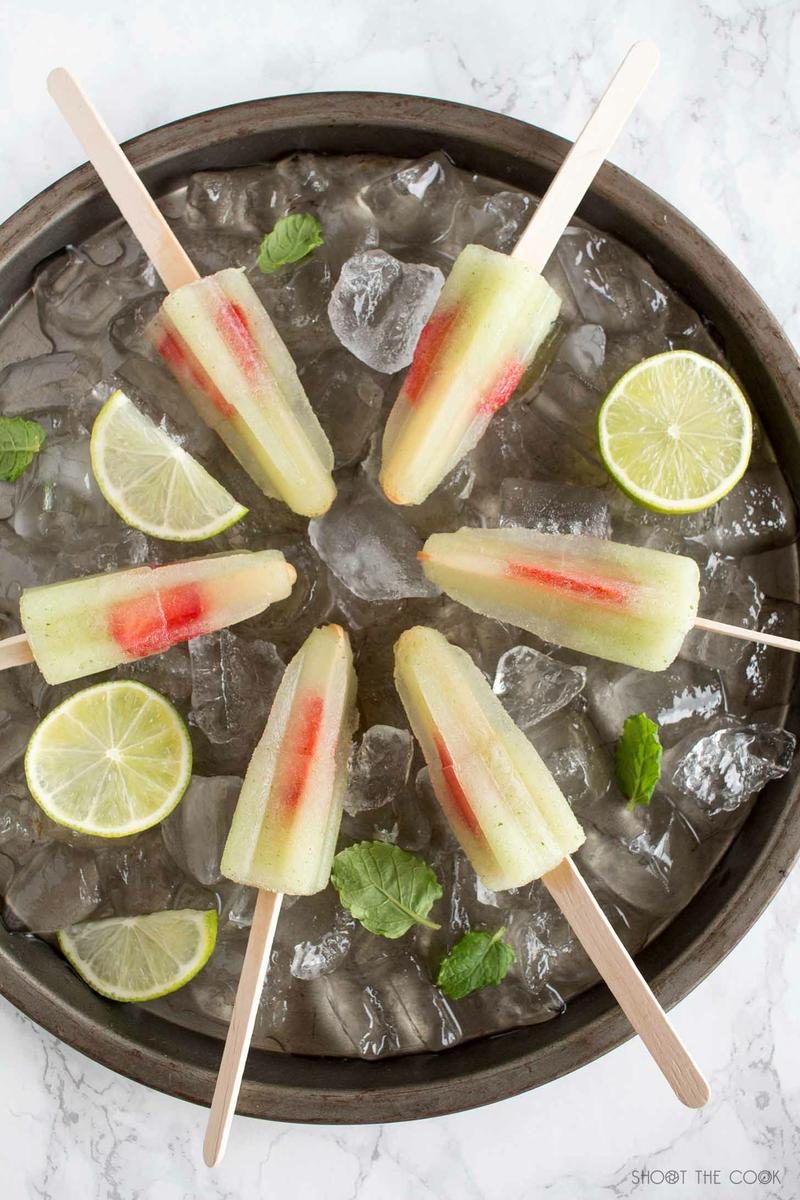 receta polo de melon y lima