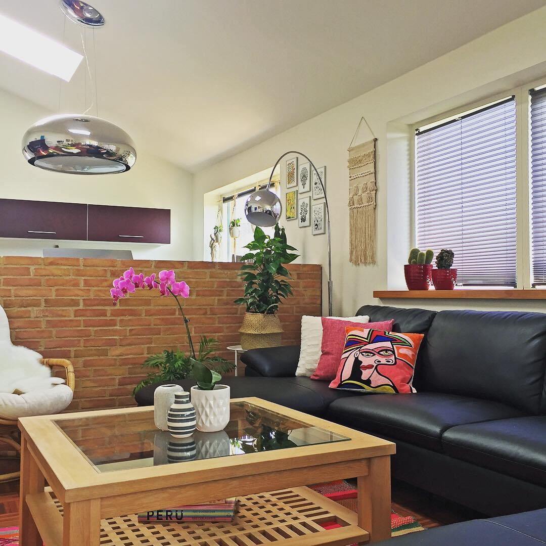 living room peruvian rug_la casa de freja 1