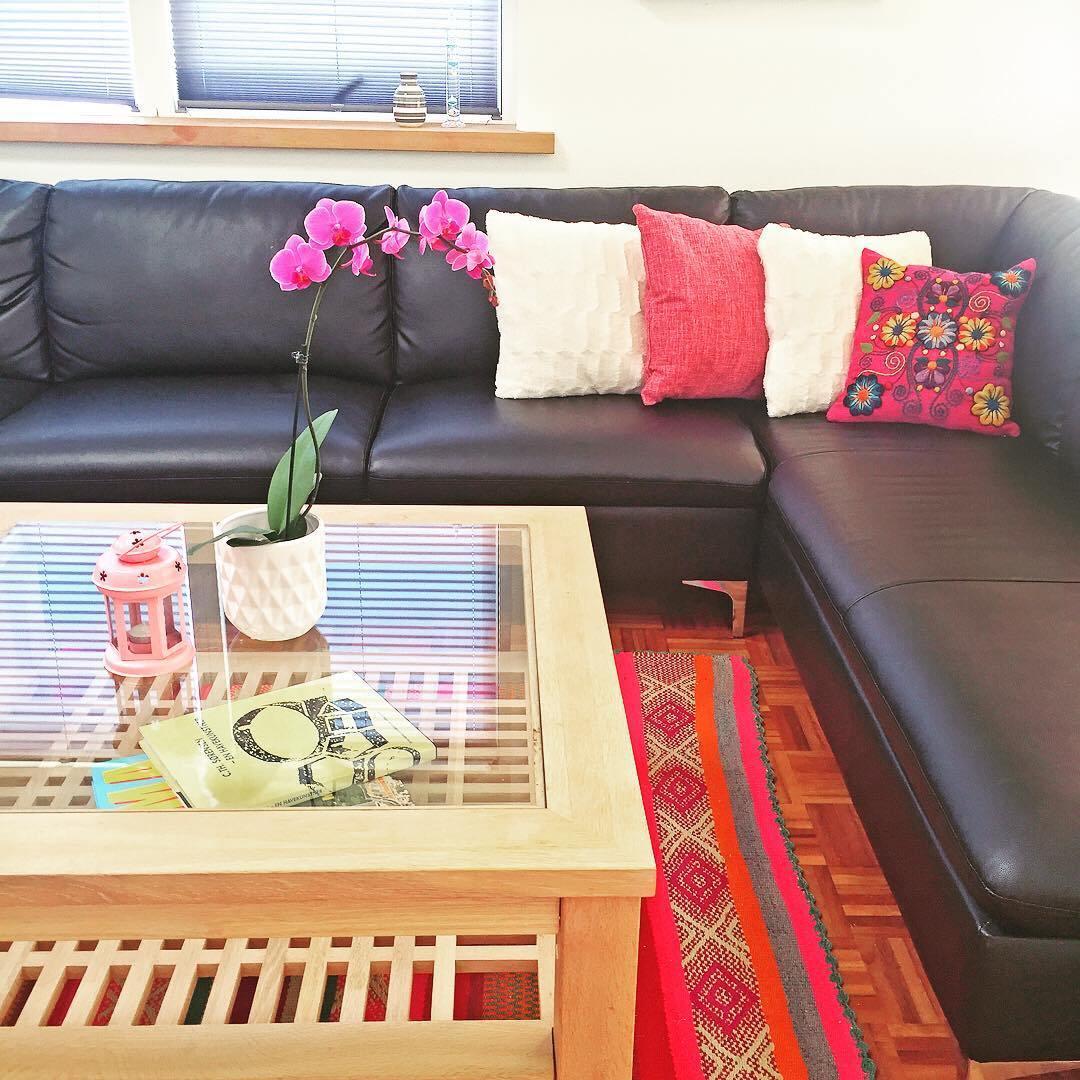 living room peruvian rug _la casa de freja 3