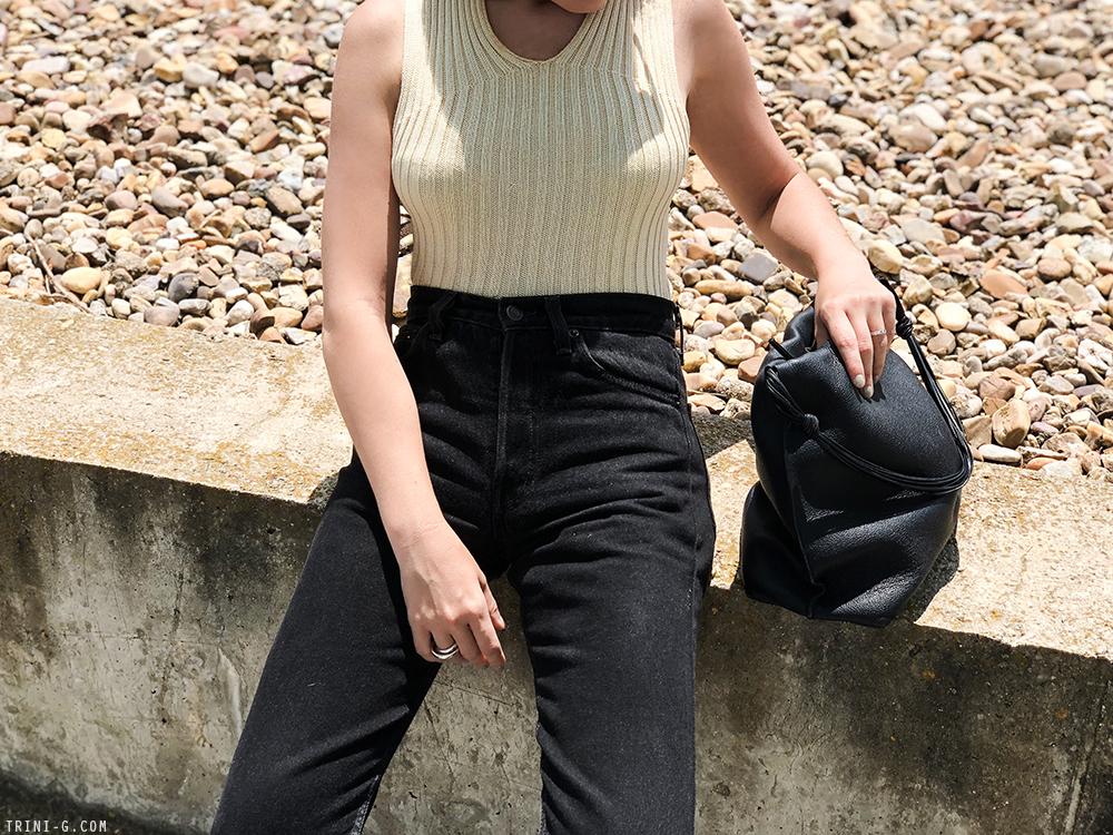 Trini | Levis vintage 501 jeans Céline top