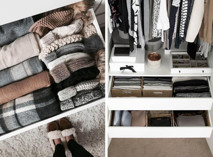 ordenar el armario ropero