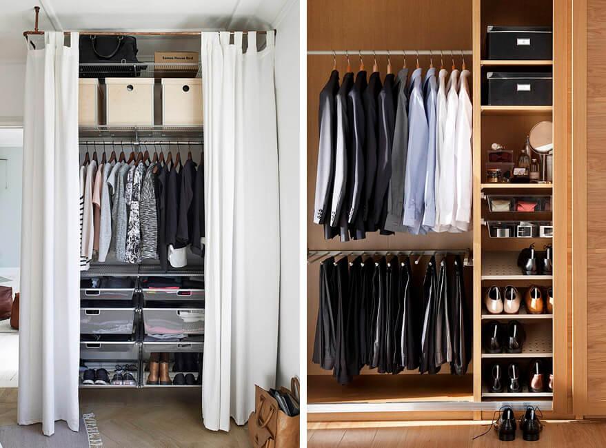 ordenar el armario ropero