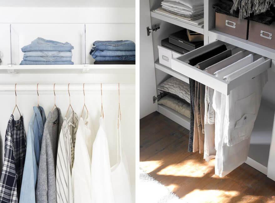 ordenar el armario ropero