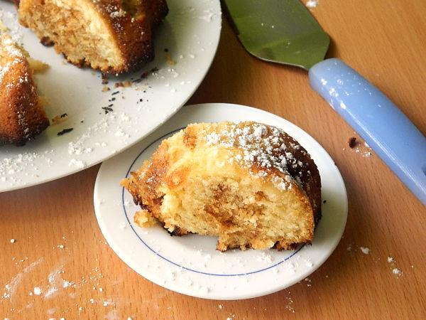 bizcocho esponjoso de leche condensada