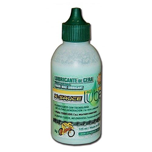 X-Sauce Lubricante de Cera Eco Lube Lubicante para Cadenas de Bicicletas, Hombre, Multicolor, 125ml
