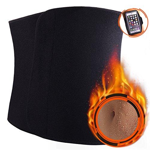 Faja Reductora Adelgazante, Faja Lumbar de Trabajo, ayuda a Reducir Cintura y Abdomen, Faja Deportiva Lumbar y Abdominal para hacer Deporte, Fitness y proteger los lumbares para Hombre y Mujer, Faja de Neopreno con Velcro (Faja Reductora Adelgazante2)