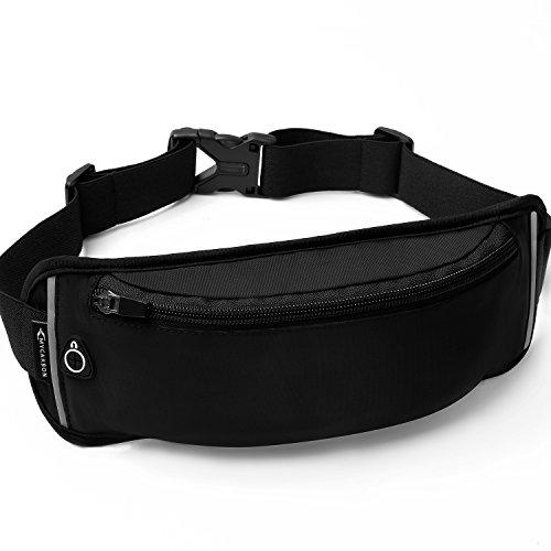 MYCARBON Cintura Fanny Pack Riñoneras Deportivas Cinturón de Correr Impermeable Bolso Running para Camina el Perro Bicicleta Senderismo Teléfono 6 Pulgadas Riñoneras Mujer Hombre Niños