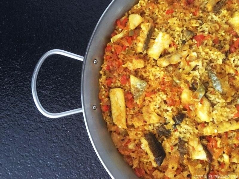 arroz con bacalao