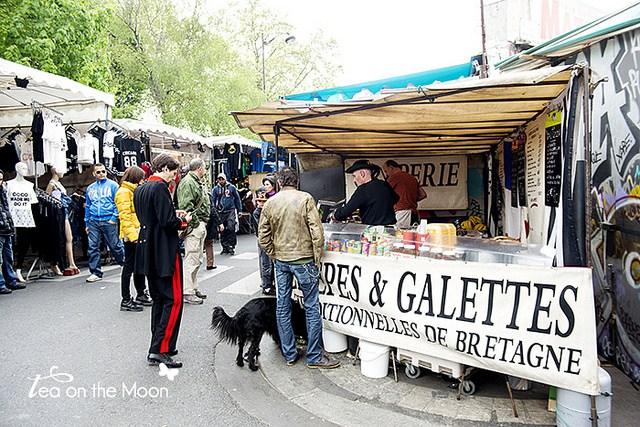 Mercado de las pulgas, París - Jules Balles y Paul Bert