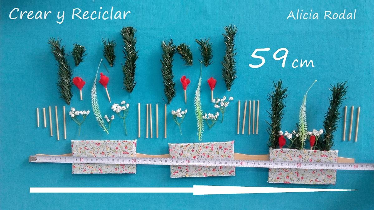 Mini jardineras y palmera para la piscina para la casa de muñecas DIY