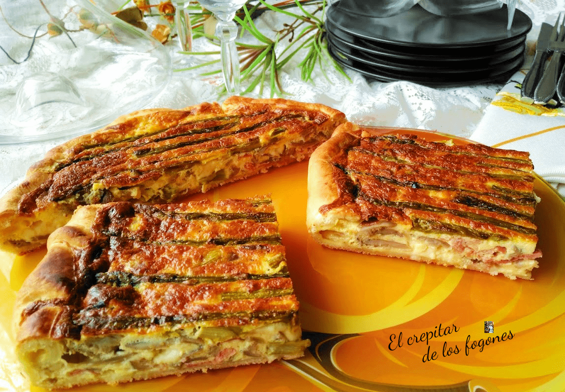 ensalada de espárragos