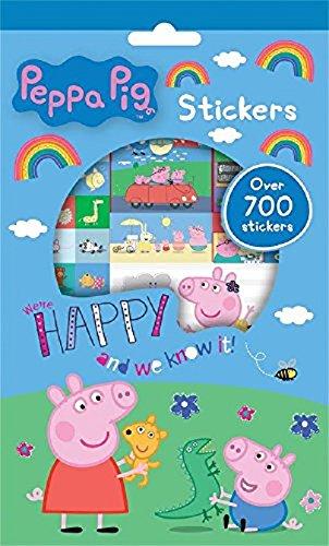 Peppa Pig - Juego de pegatinas, 700 unidades (Anker ANKPESTR)