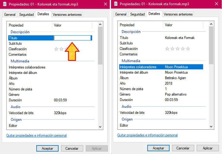 cómo completar información de canciones y música automáticamente y etiquetar MP3