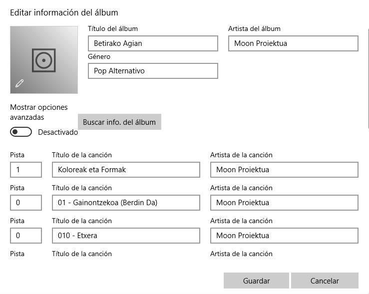 cómo completar información de canciones y música automáticamente y etiquetar MP3