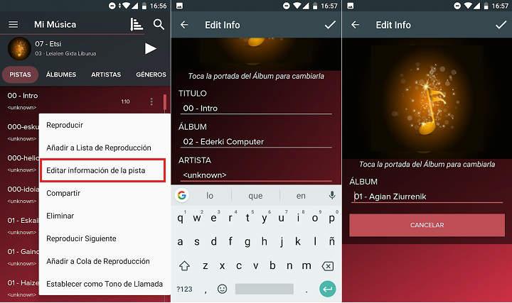 cómo completar información de canciones y música automáticamente y etiquetar MP3