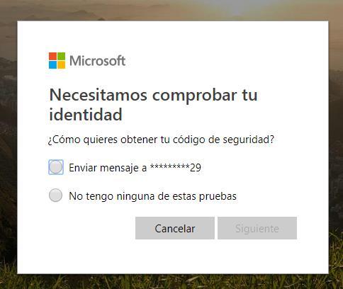 Necesitamos comprobar tu identidad