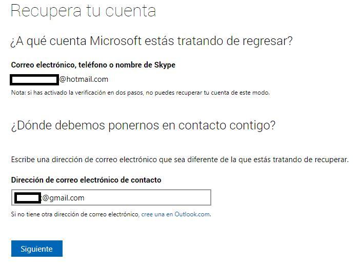 A que cuenta de Microsoft
