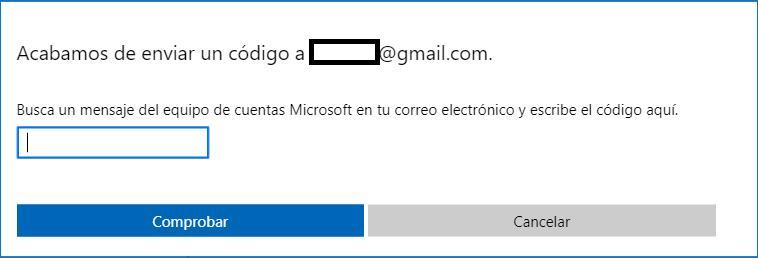 correo electrónico alternativo