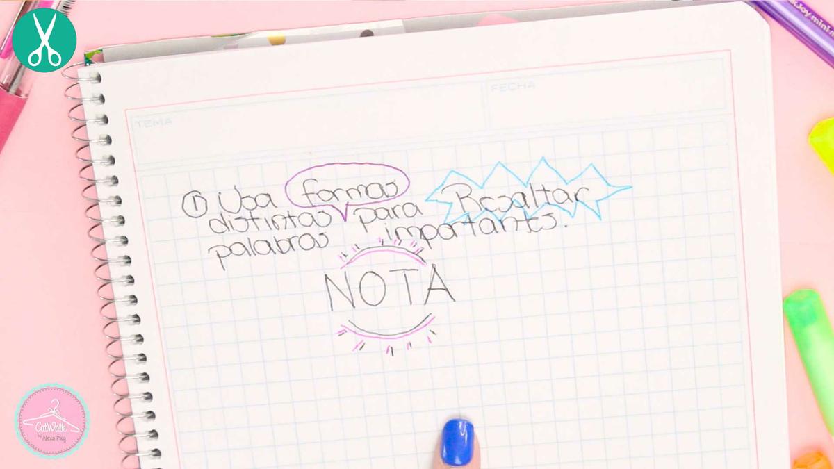 Decoración para tus apuntes