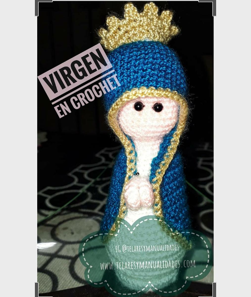 Free Pattern Virgen María Crochet