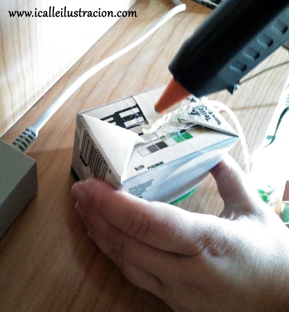 Cestillos identificados con Etiquetas Adhesivas