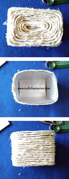 Cestillos identificados con Etiquetas Adhesivas