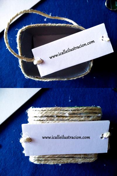 Cestillos identificados con Etiquetas Adhesivas