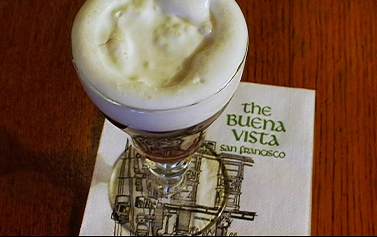 Irish Coffee en The Buena Vista San Francisco