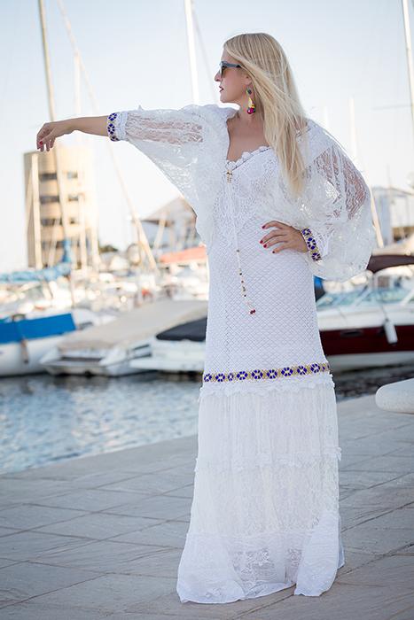 vestido boho chic 