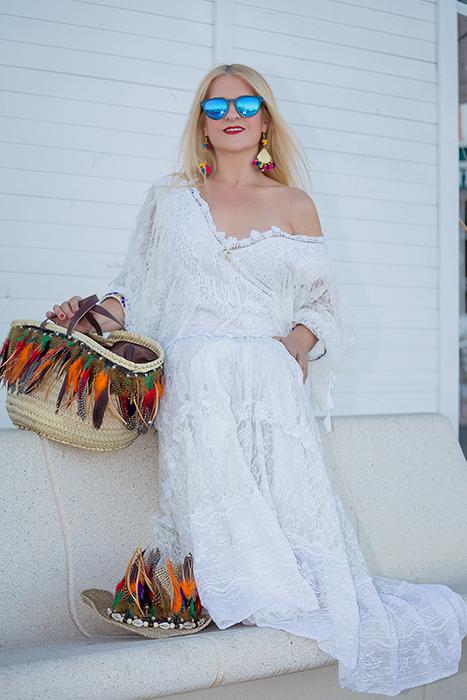 vestido boho chic 