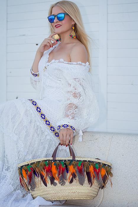 vestido boho chic 