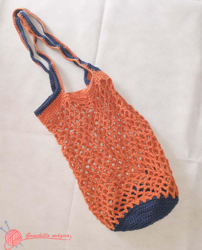 Bolsa red plegable en ganchillo 4
