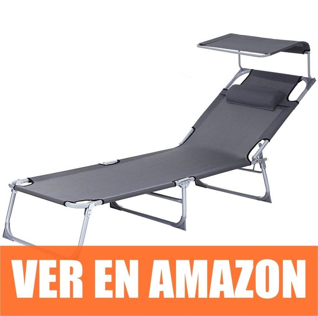 SONGMICS - Tumbona reclinable