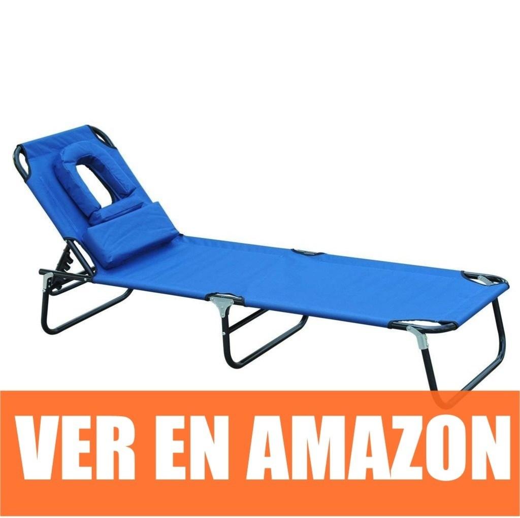 Outsunny - Tumbona inclinable