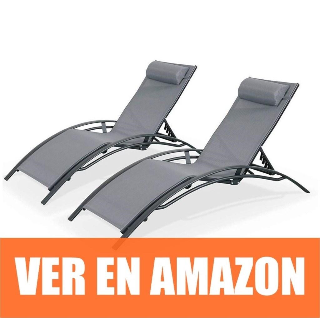 Alices Garden - Tumbonas De Aluminio