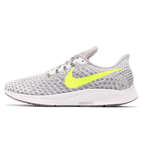 Nike Air Zoom Pegasus 35, Zapatillas de Running para Hombre, Blanco (White/Volt/Gun Smoke/Atmosphere 101), 43 EU