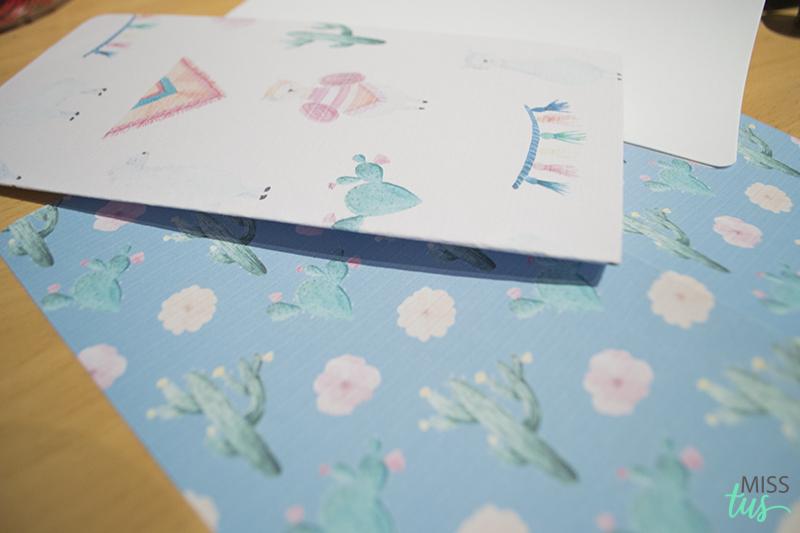 DIY: Midori para viajes llamas y cactus