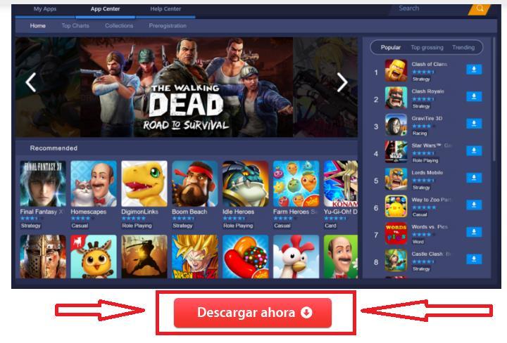 descargar bluestacks para windows 8.1
