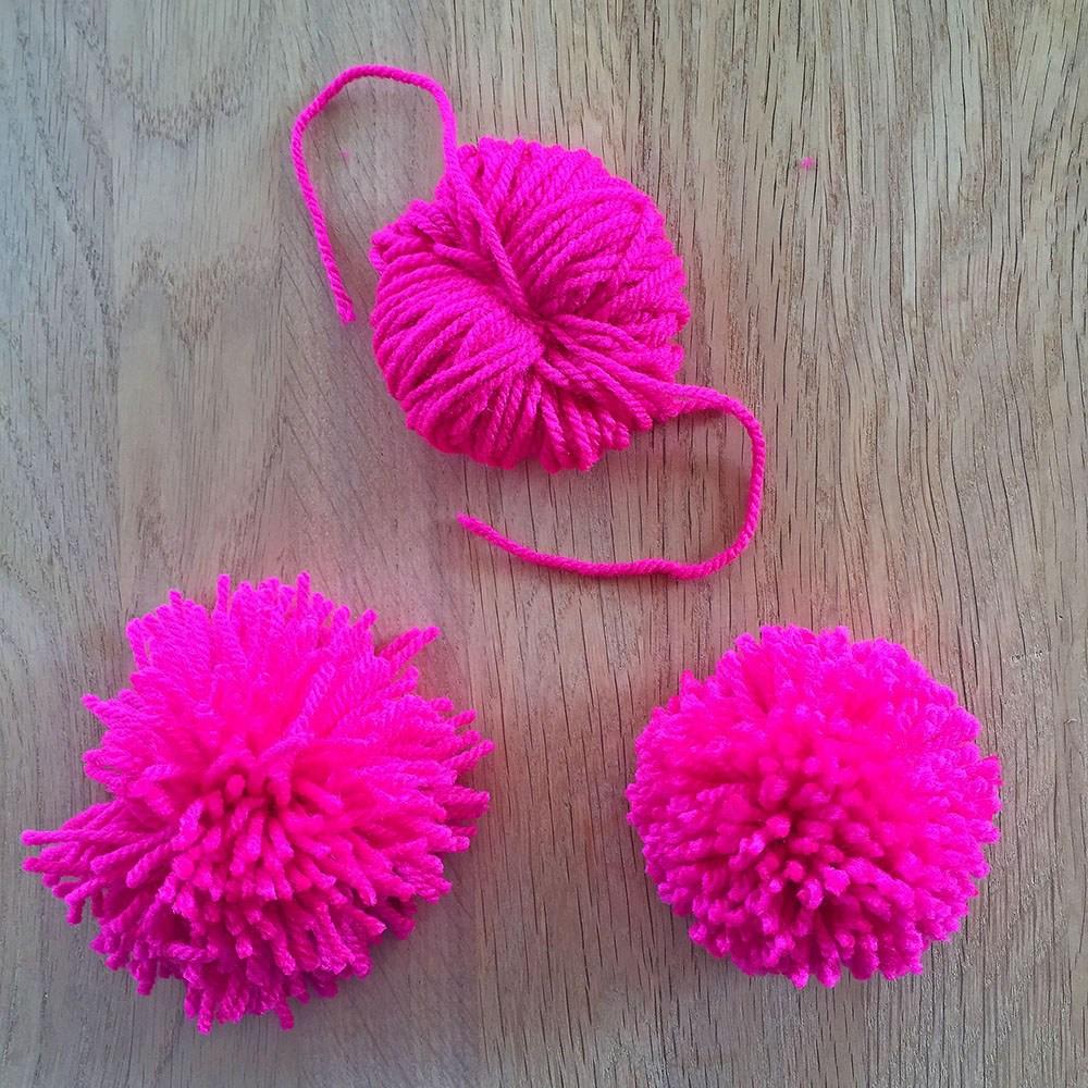 pompom - diy ethnic pillow makeover 4